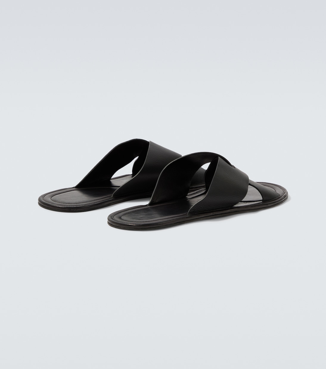 Malick Cross leather sandals | The Row