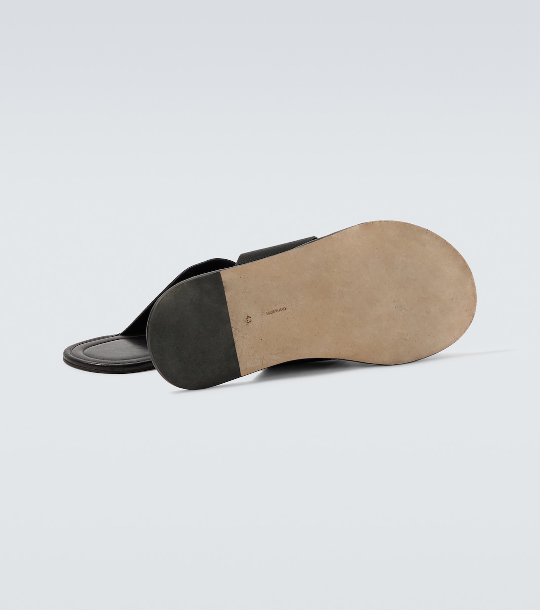 Malick Cross leather sandals | The Row