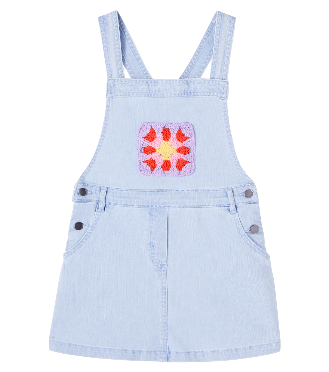 Robe en jean et crochet | Stella McCartney Kids