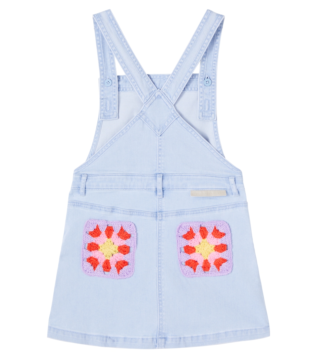 Robe en jean et crochet | Stella McCartney Kids