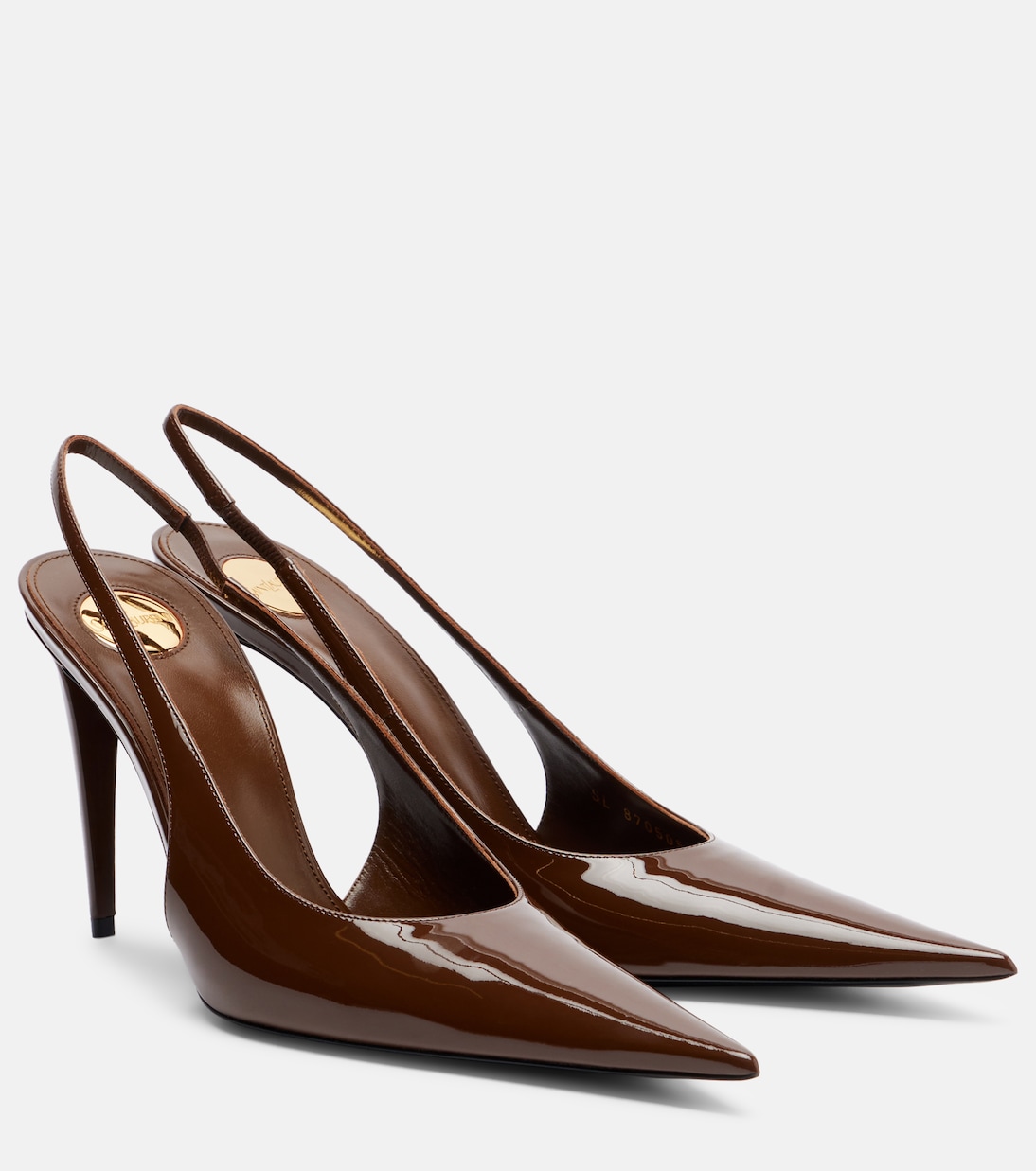 Pumps slingback Guermantes in vernice | Saint Laurent