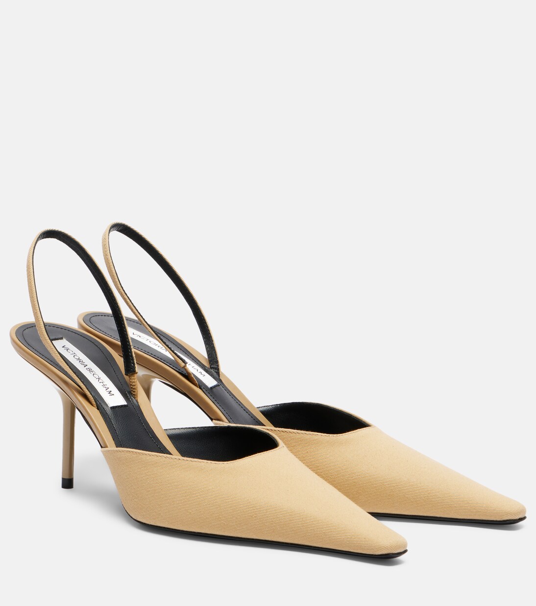 Sloan canvas slingback mules | Victoria Beckham