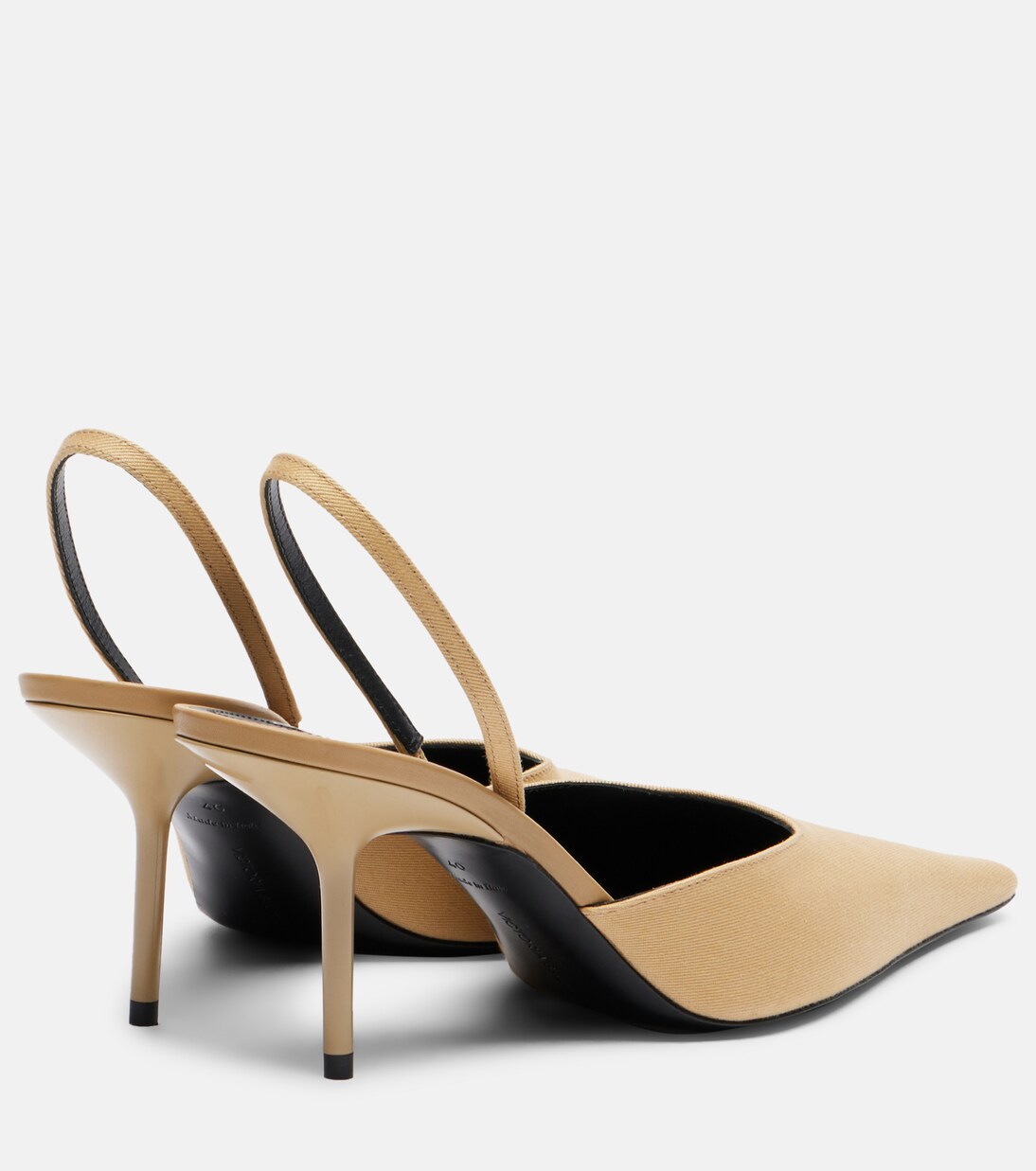 Sloan canvas slingback mules | Victoria Beckham