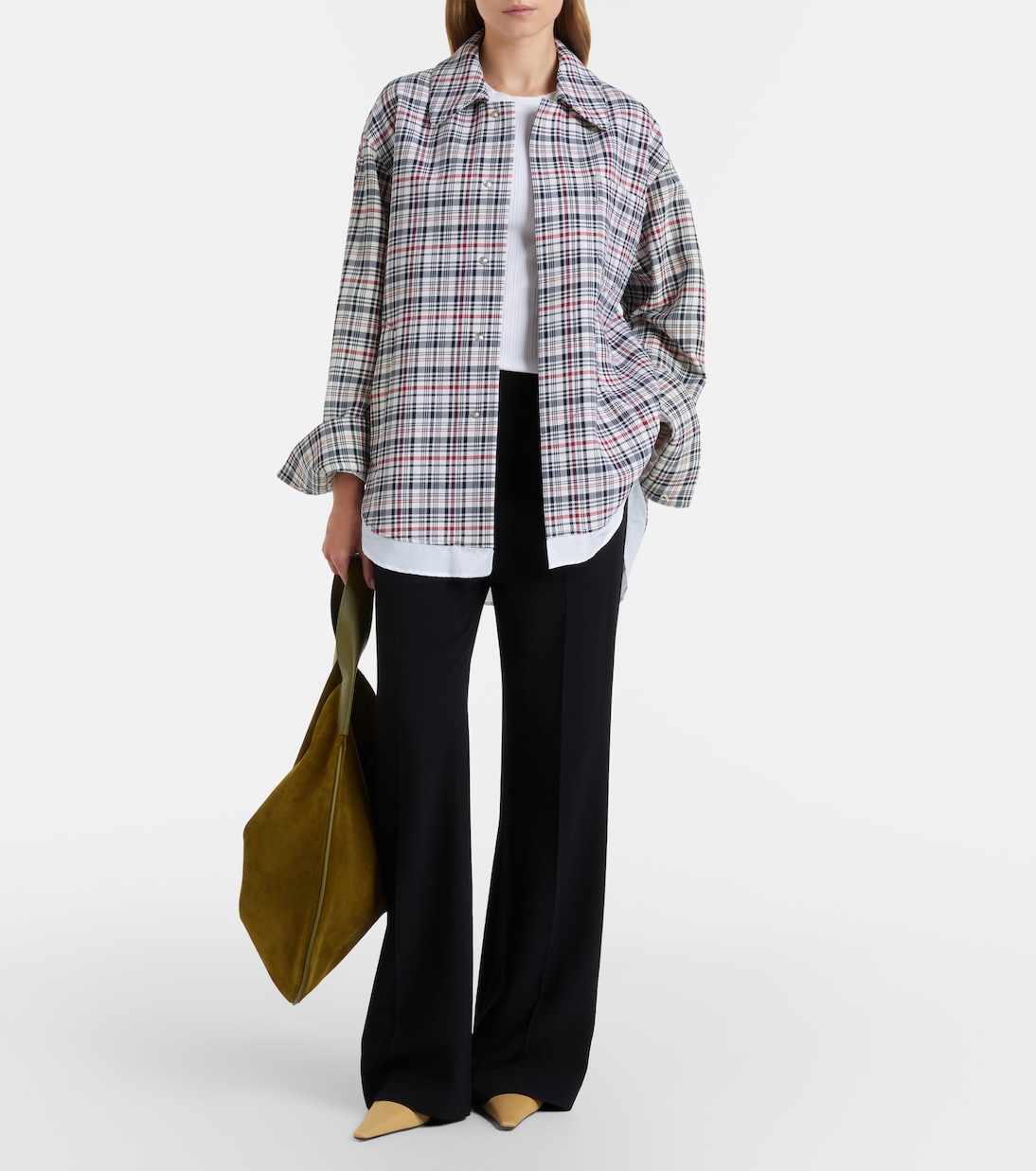 Sloan canvas slingback mules | Victoria Beckham