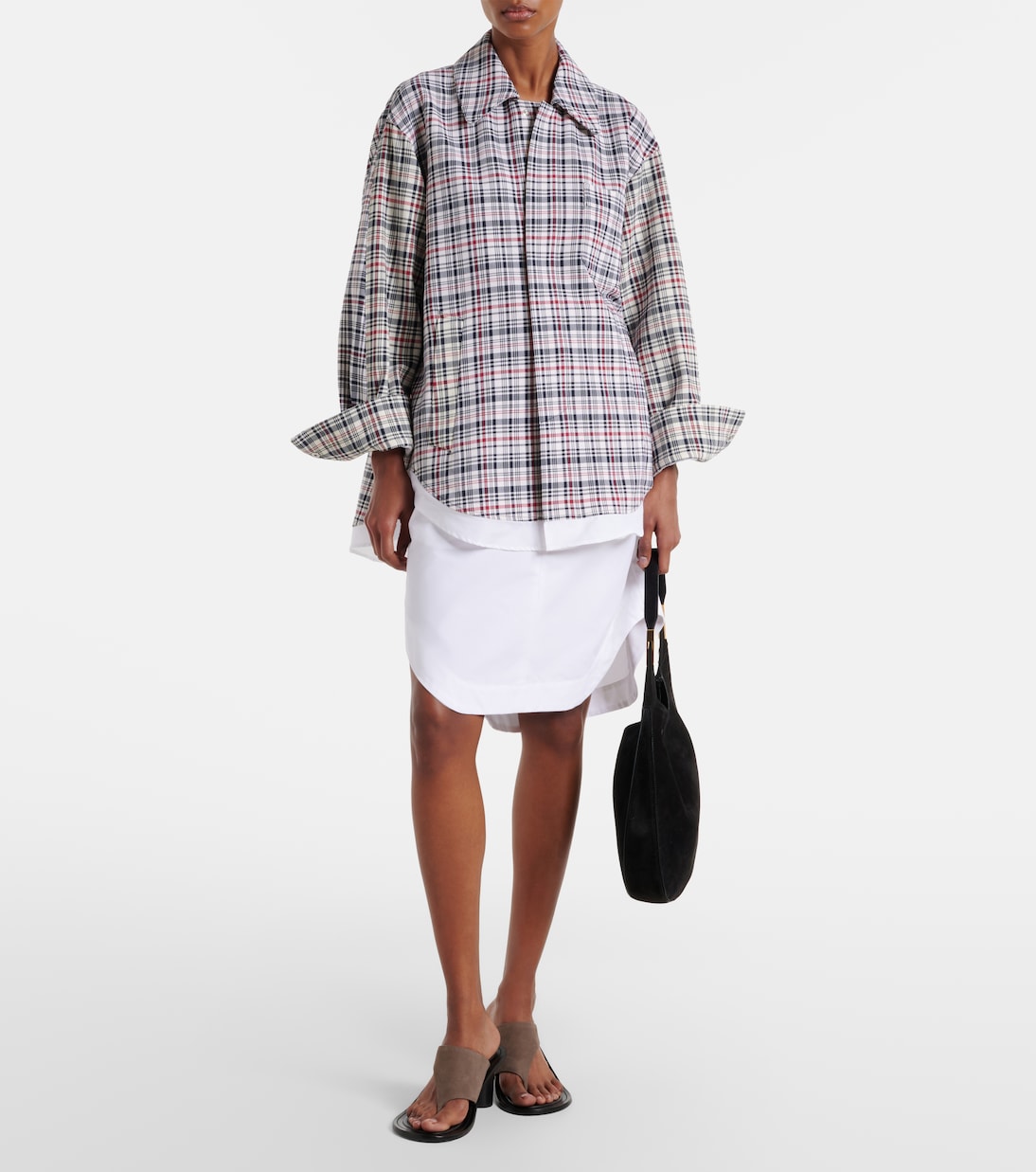 Hardie suede thong sandals | A.Emery