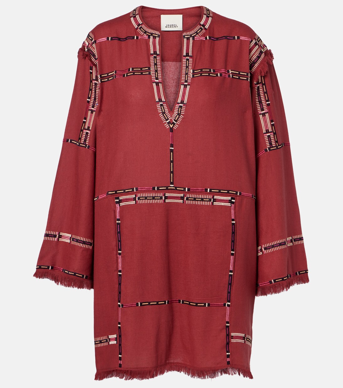 Freya embroidered silk tunic | Isabel Marant