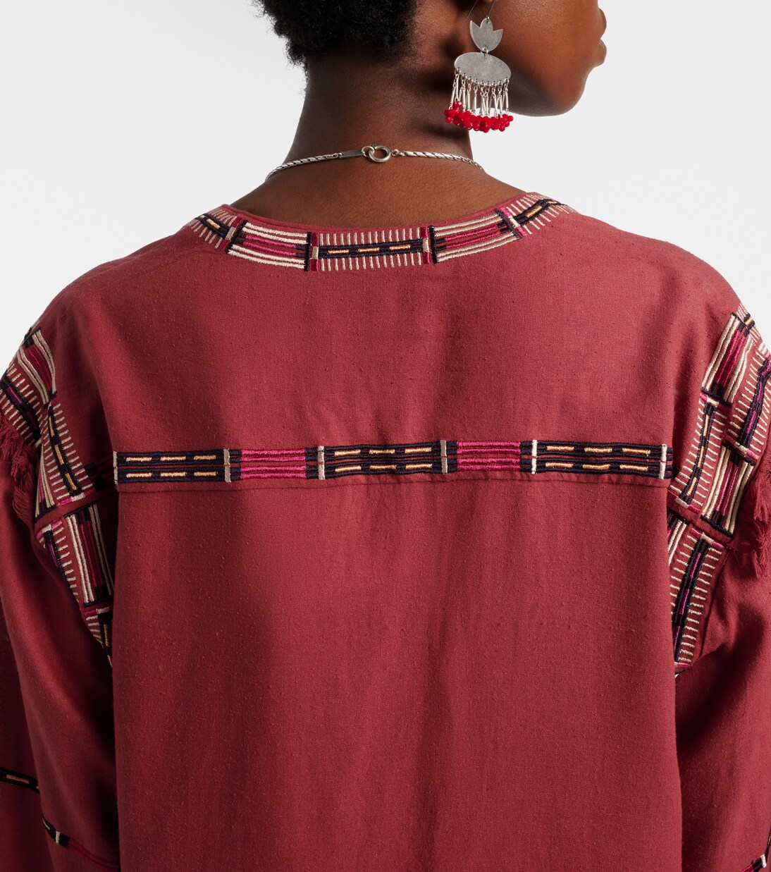 Freya embroidered silk tunic | Isabel Marant