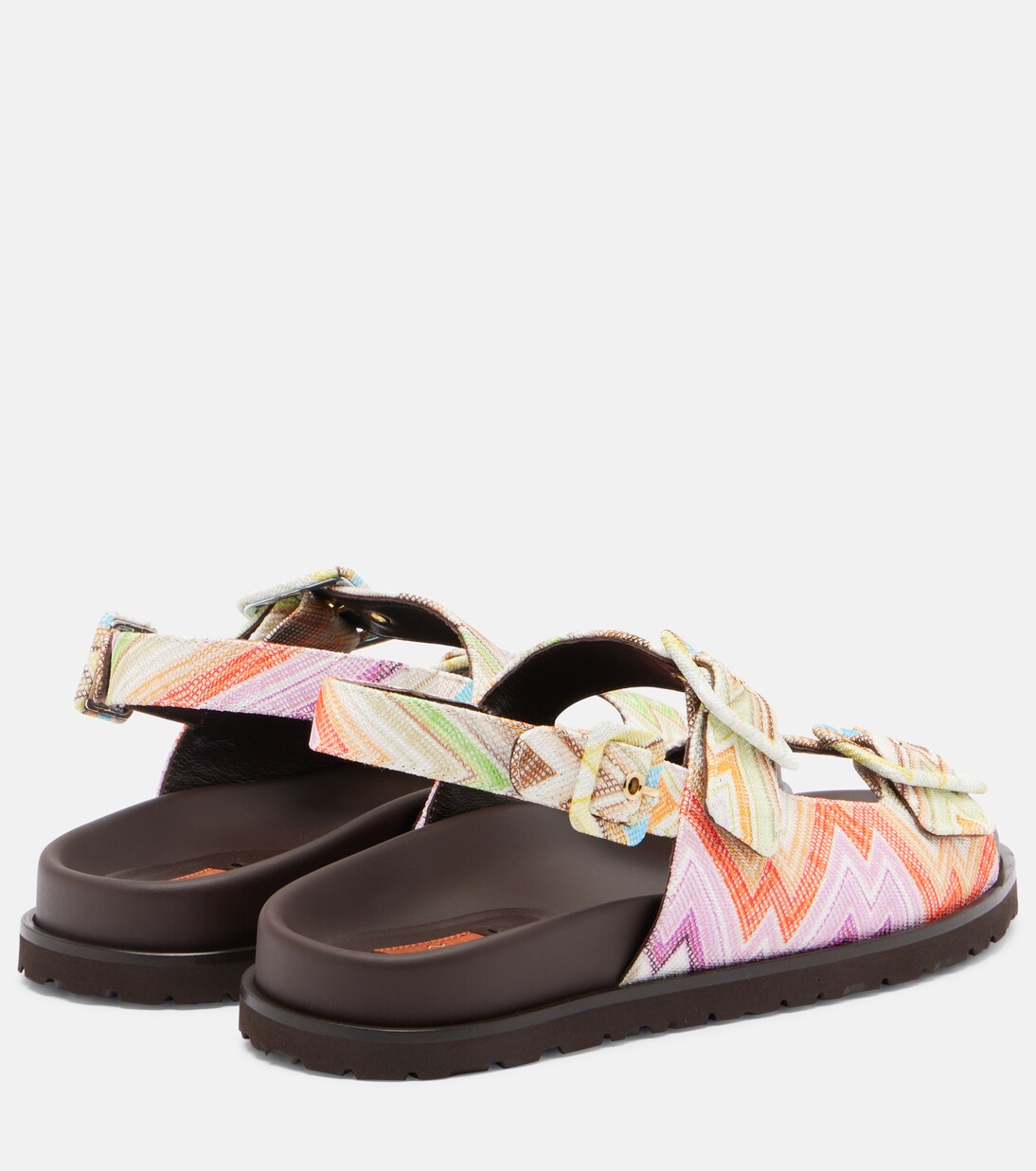 Mia Zigzag slingback sandals | Missoni