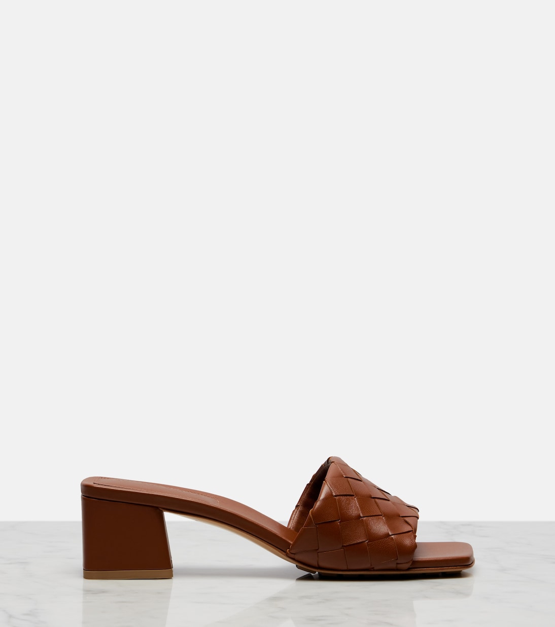 Mules Parco Intrecciato in pelle | Bottega Veneta
