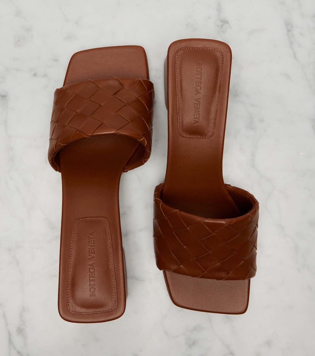 Mules Parco Intrecciato in pelle | Bottega Veneta