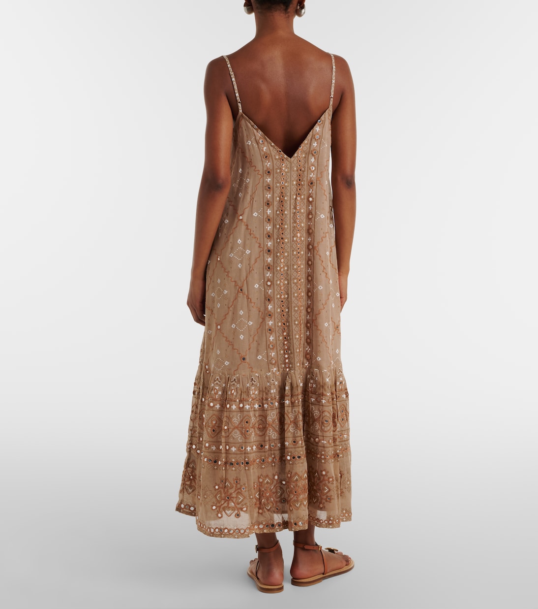 Abito midi in cotone | Juliet Dunn