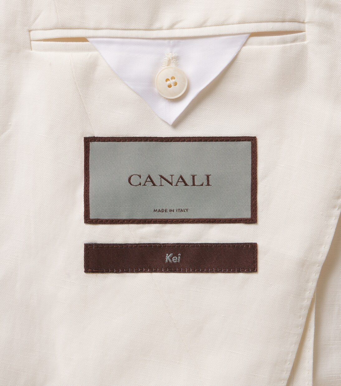Linen and silk blazer | Canali