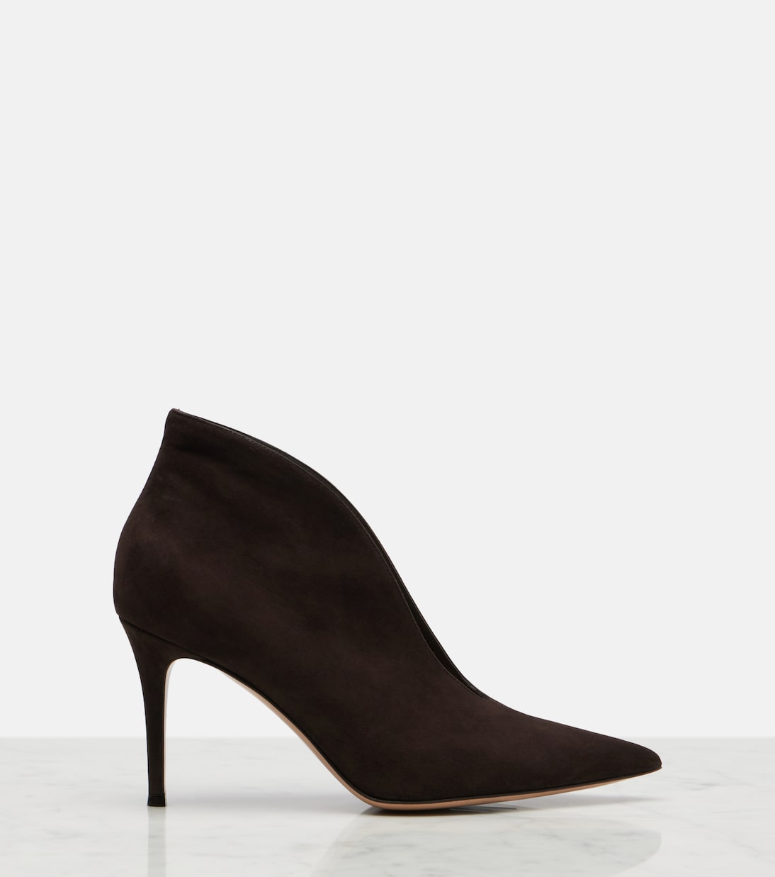 Vania绒面革高跟鞋 | Gianvito Rossi