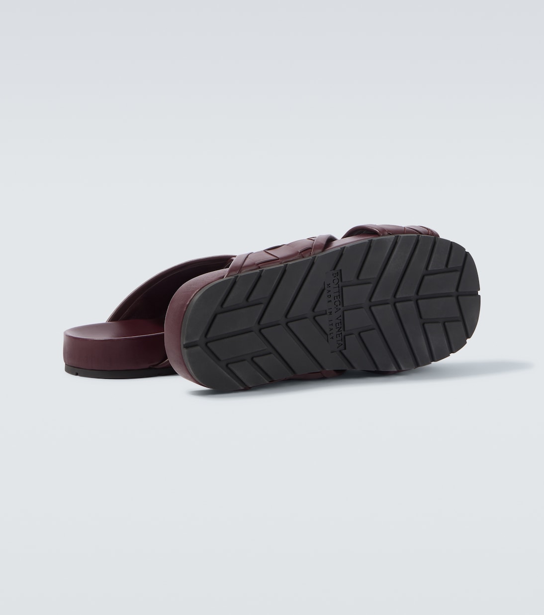 Tarik Intrecciato leather slides | Bottega Veneta