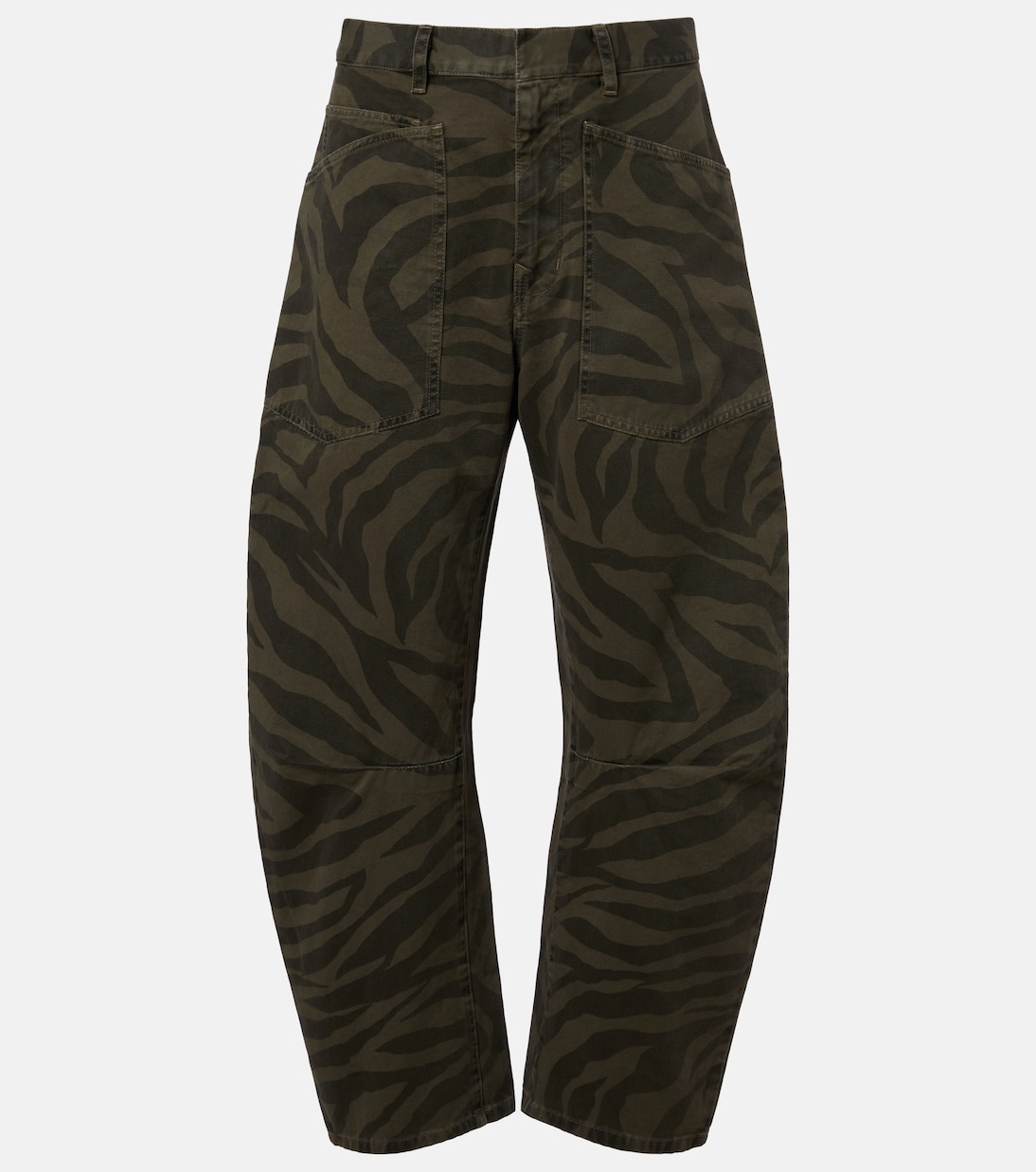 Shon cropped barrel-leg jeans | Nili Lotan
