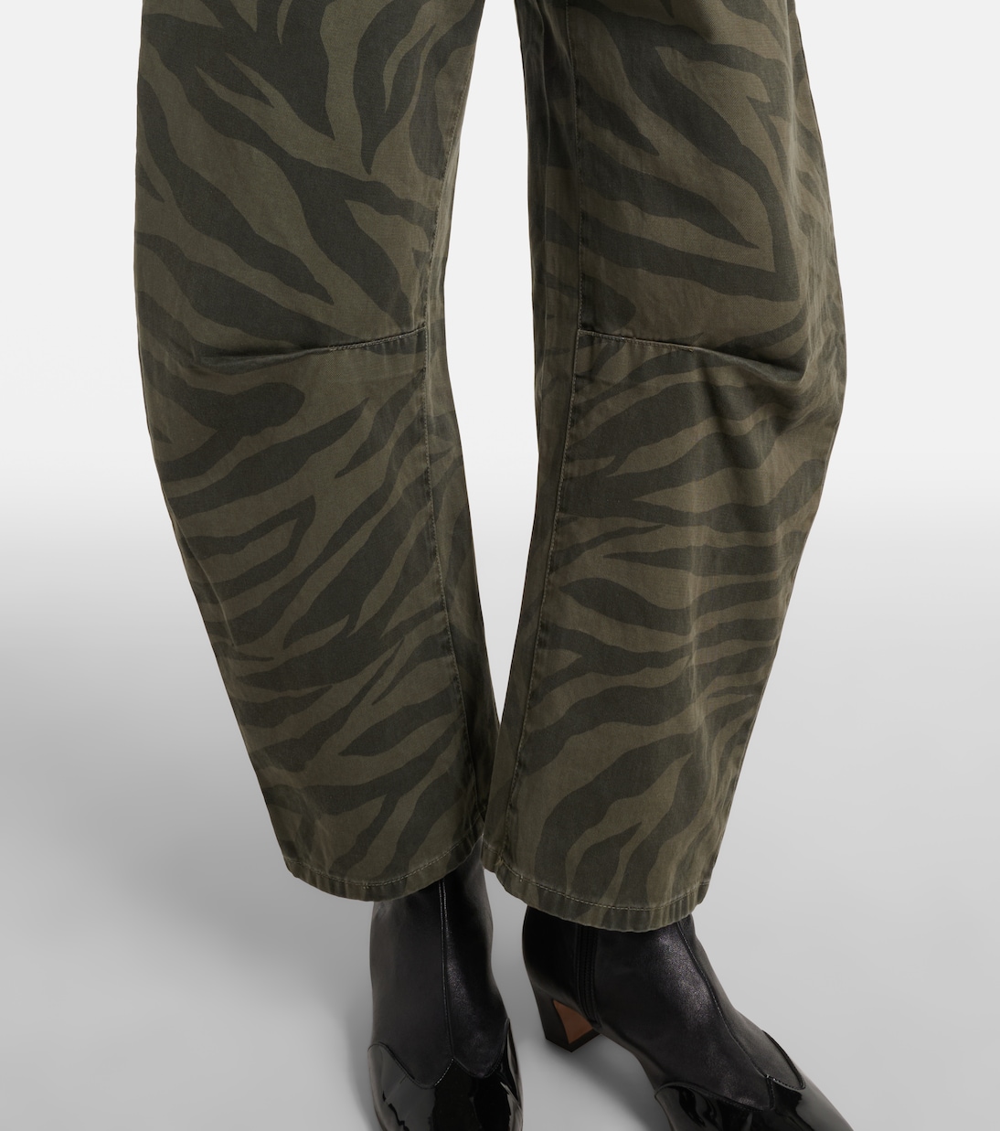 Shon cropped barrel-leg jeans | Nili Lotan