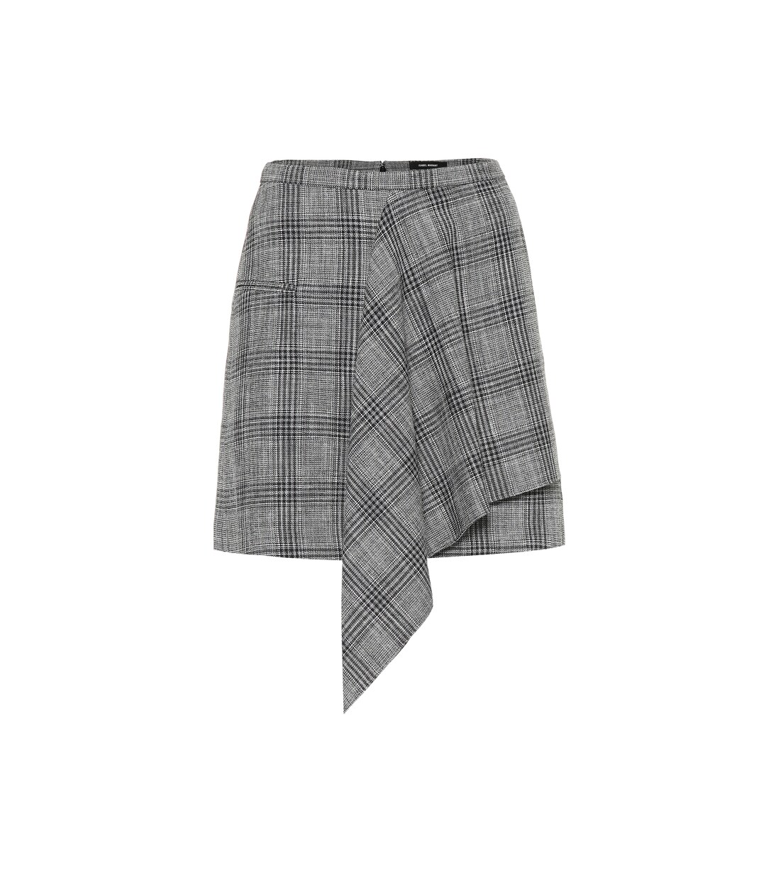 Doleyli checked cotton and wool skirt | Isabel Marant