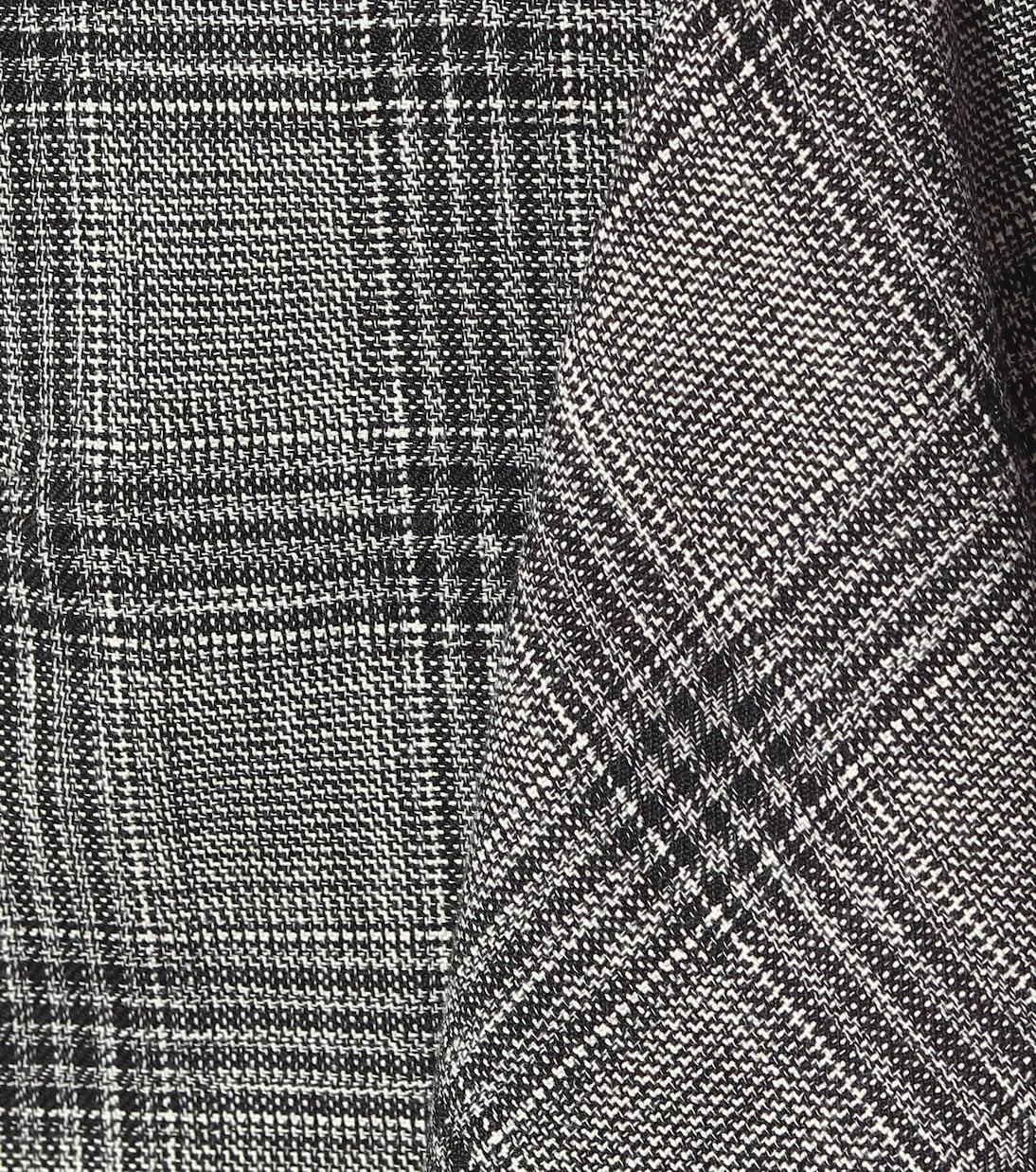 Doleyli checked cotton and wool skirt | Isabel Marant