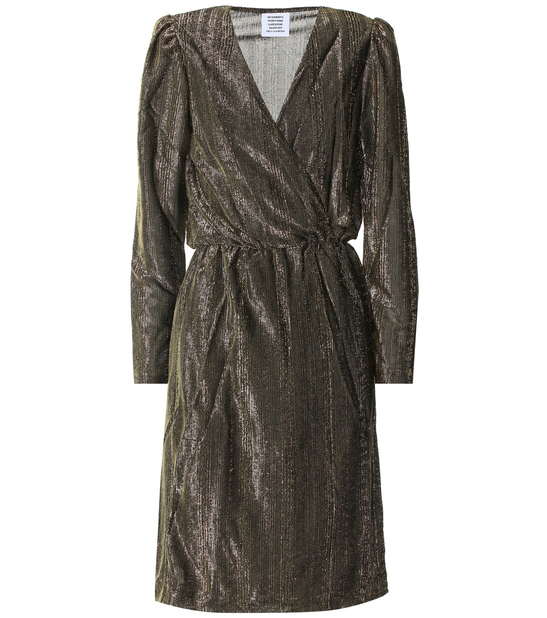 Robe métallisée | Vetements