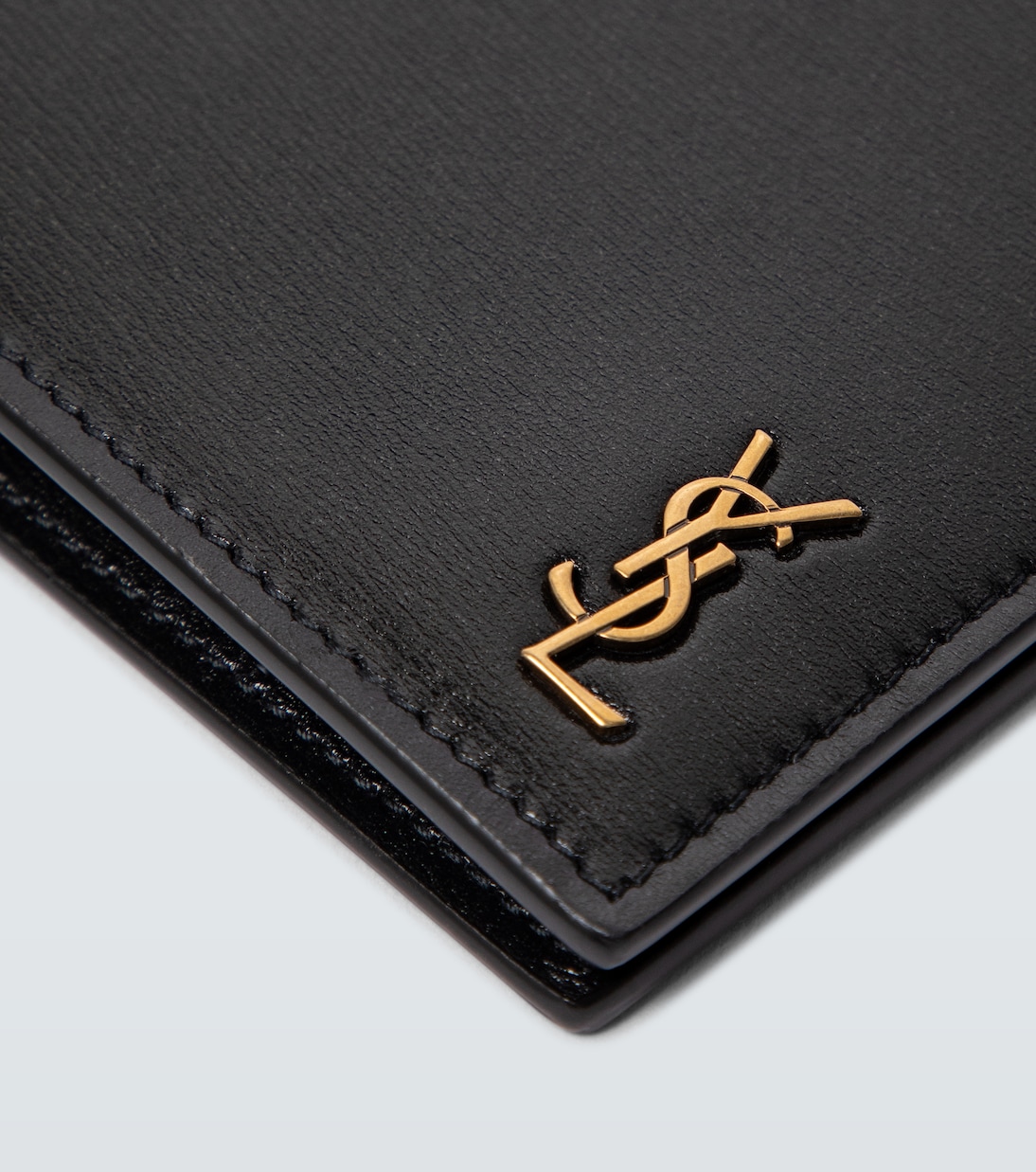 Tiny Cassandre East/West leather wallet | Saint Laurent