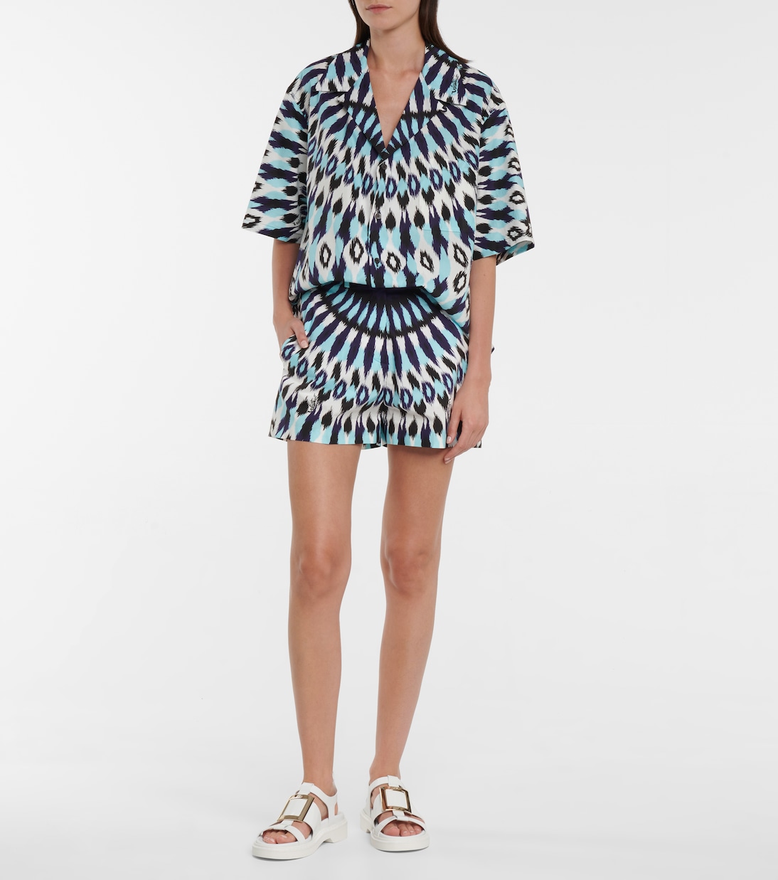 Sandalen Viv' Rangers aus Lackleder | Roger Vivier