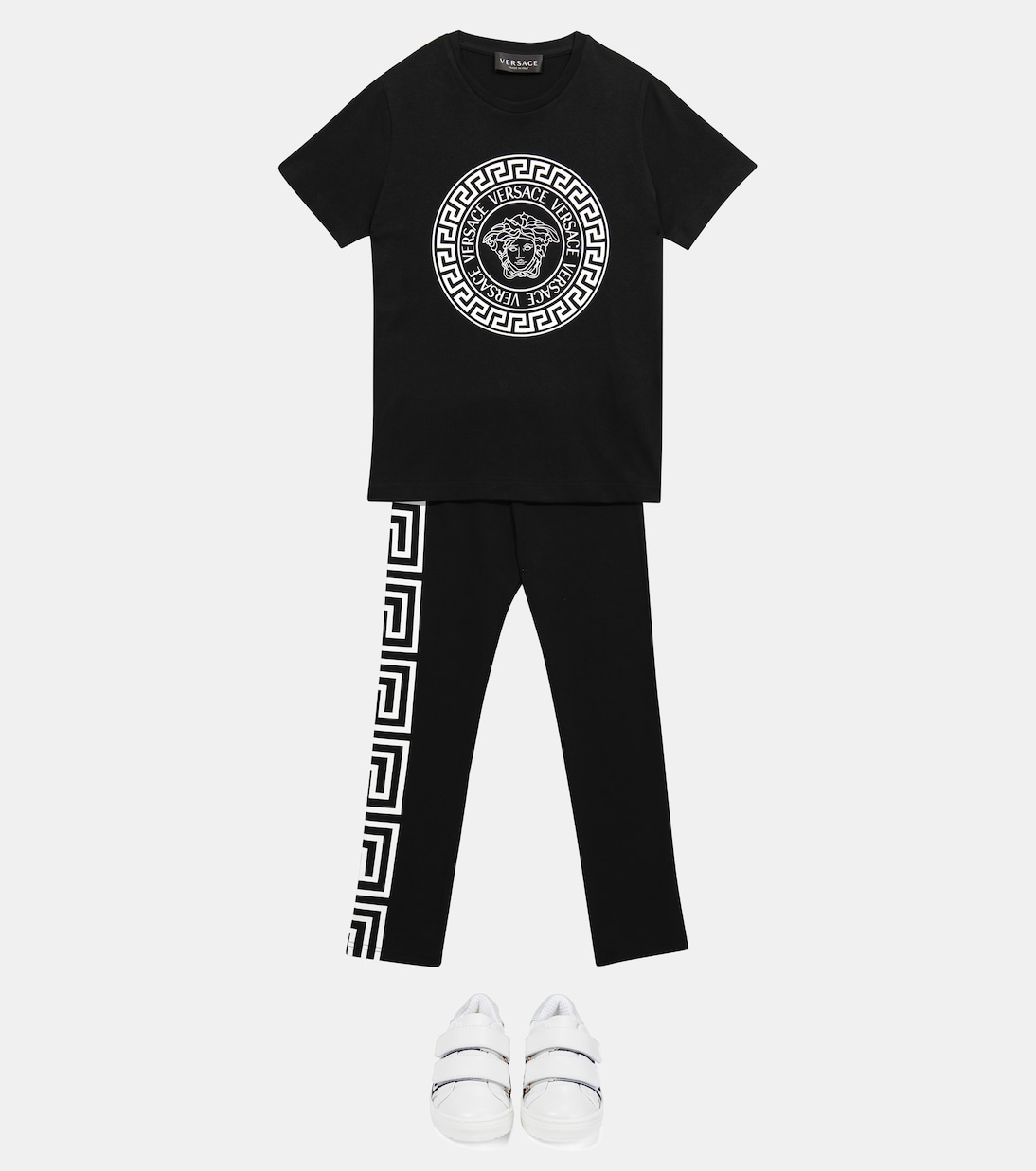 Leggings Greca aus Jersey | Versace Kids