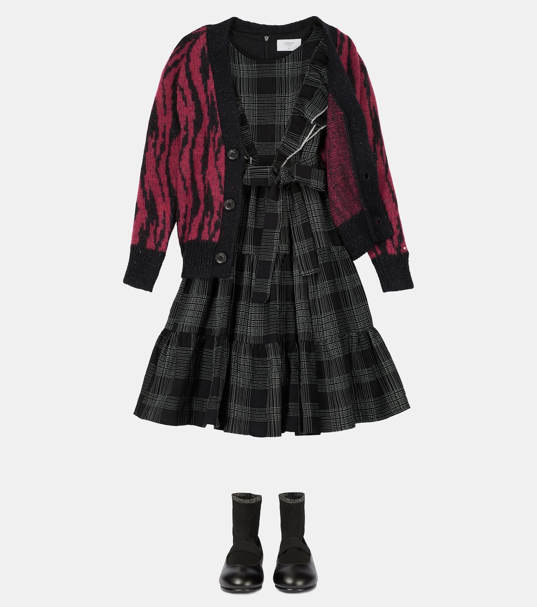 Wool and cotton-blend cardigan | Paade Mode