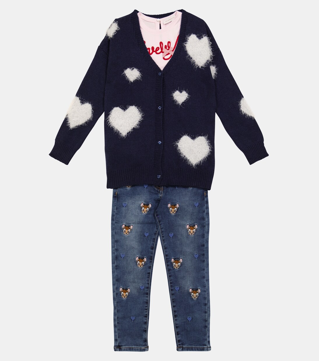 Printed cotton T-shirt | Monnalisa