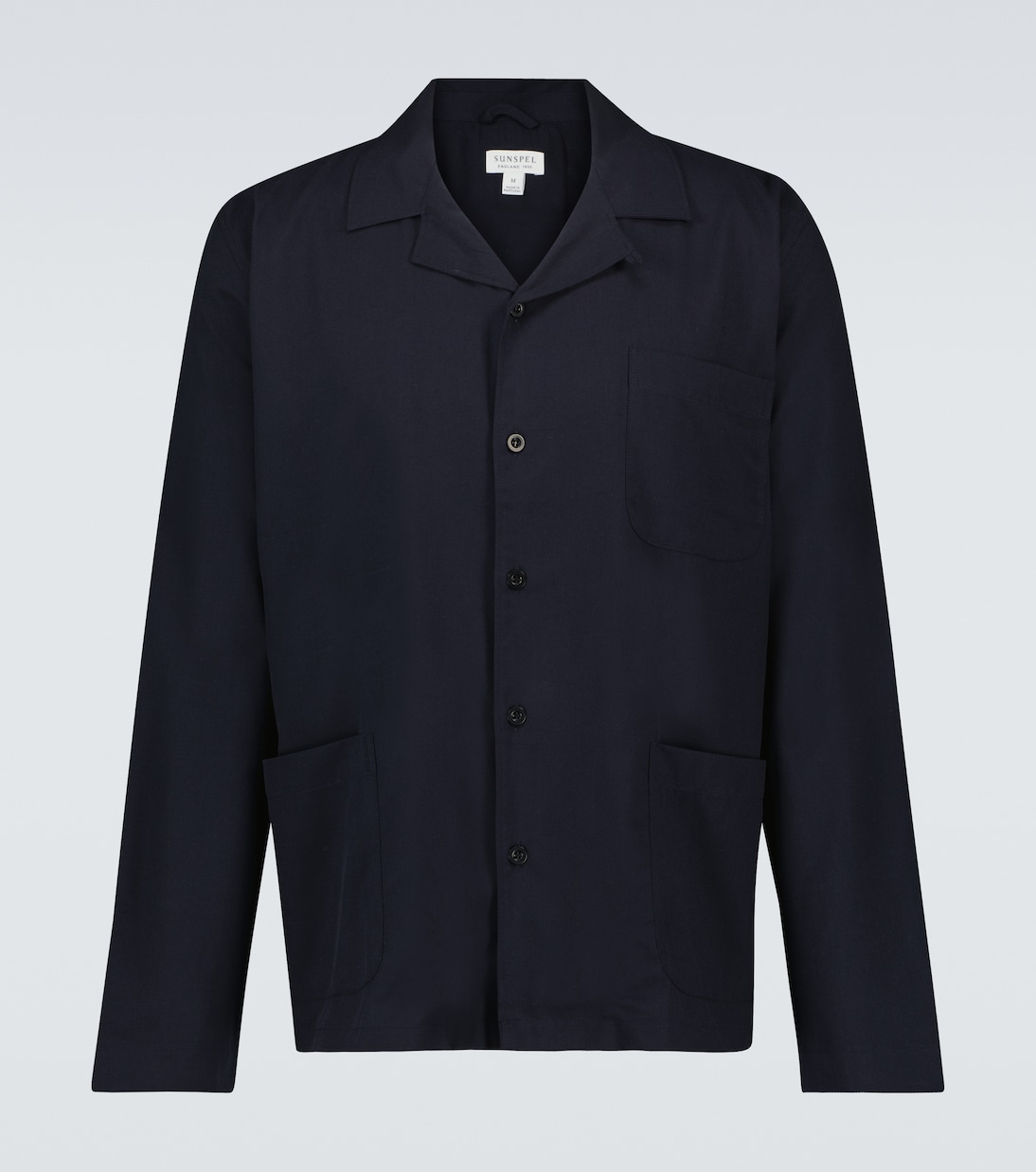 Camisa de pijama de algodón | Sunspel