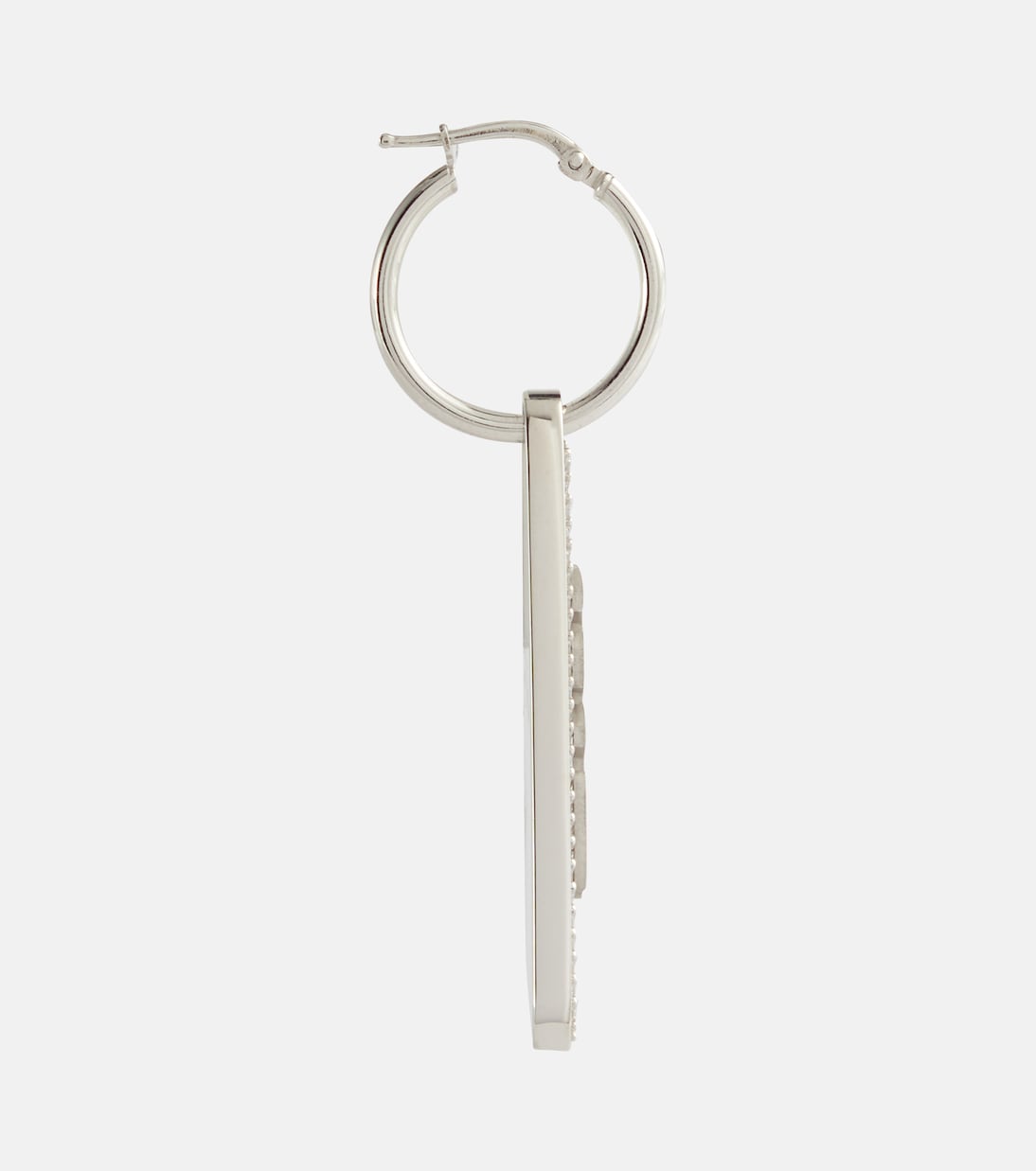 Einzelner Ohrring mit Kristallen | Prada