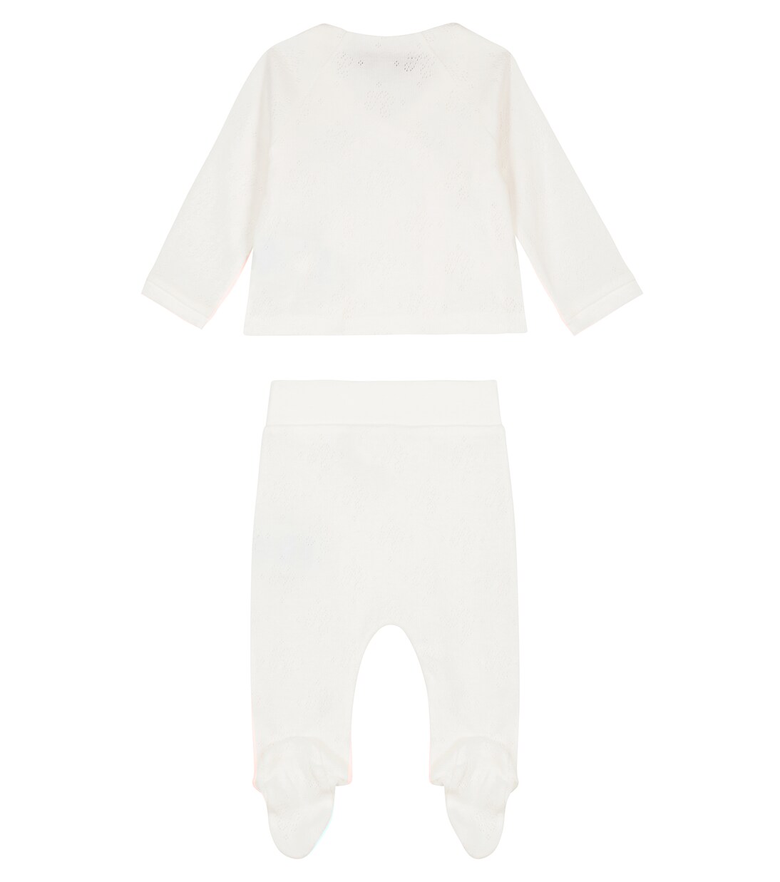 Baby set of cotton cardigan and leggings | Tartine et Chocolat