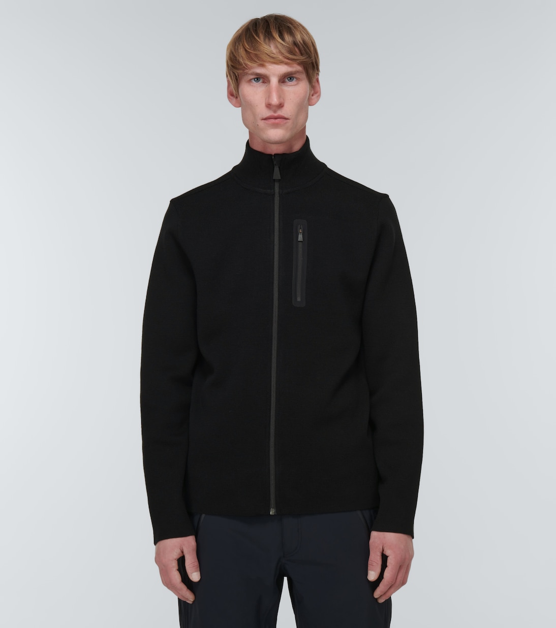 Matterhorn wool zip-up sweater | Aztech Mountain