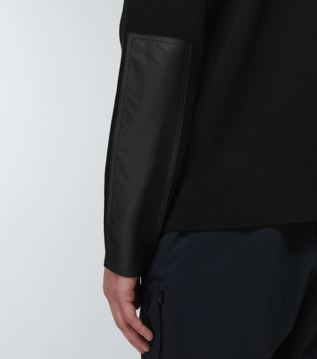 Matterhorn wool zip-up sweater | Aztech Mountain