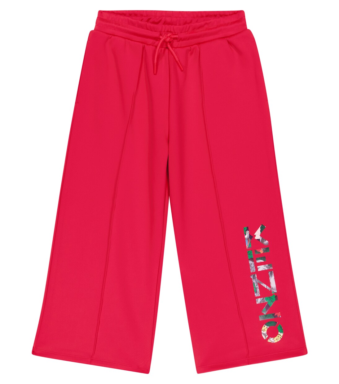 Logo wide-leg jersey sweatpants | Kenzo Kids