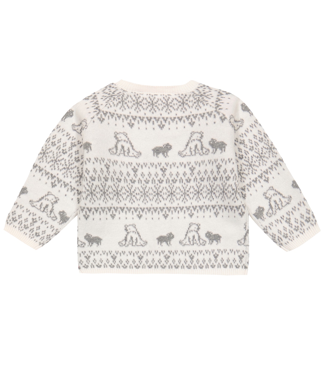 Baby Cardigan aus Baumwolle und Kaschmir | Tartine et Chocolat