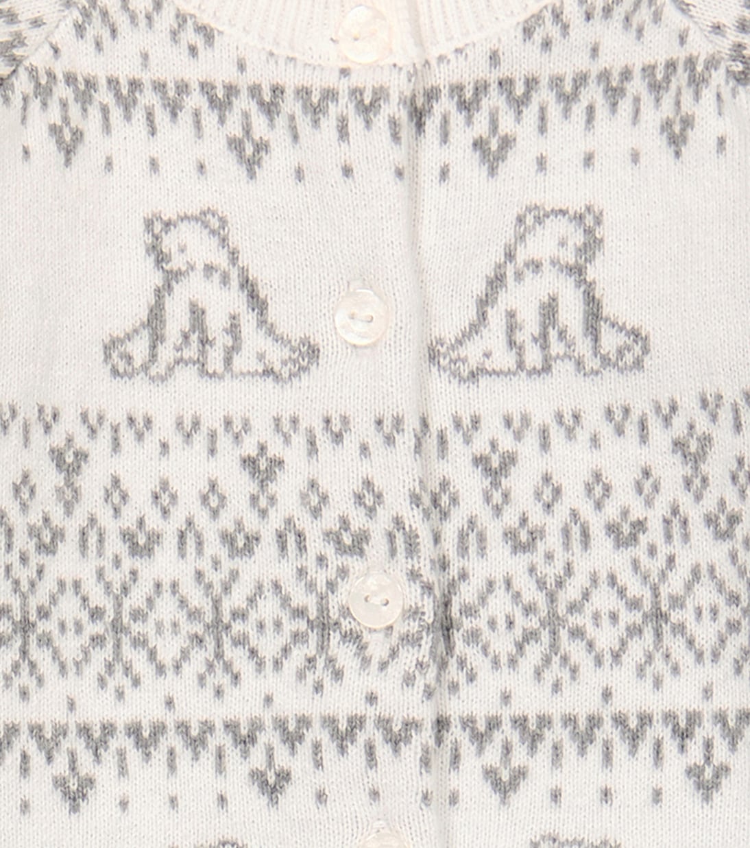 Baby Cardigan aus Baumwolle und Kaschmir | Tartine et Chocolat