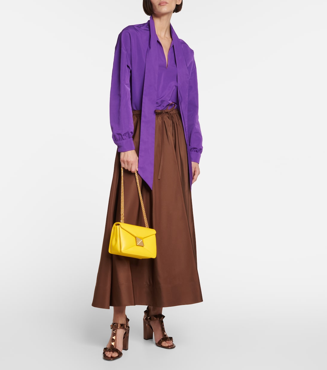 Roman Stud leather sandals | Valentino Garavani