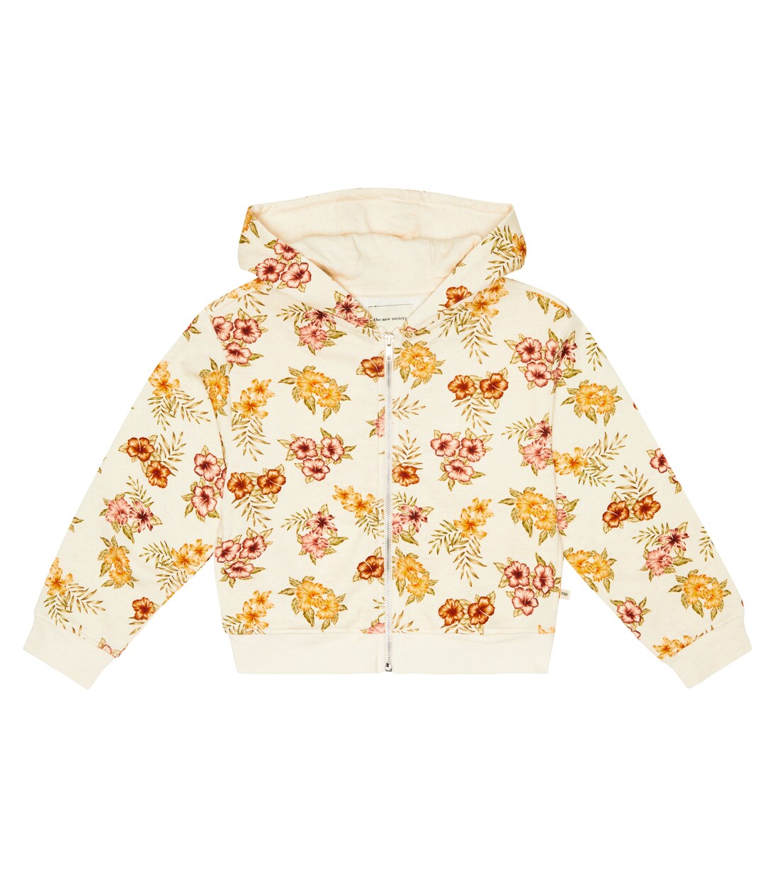 Giotto printed cotton hoodie | The New Society