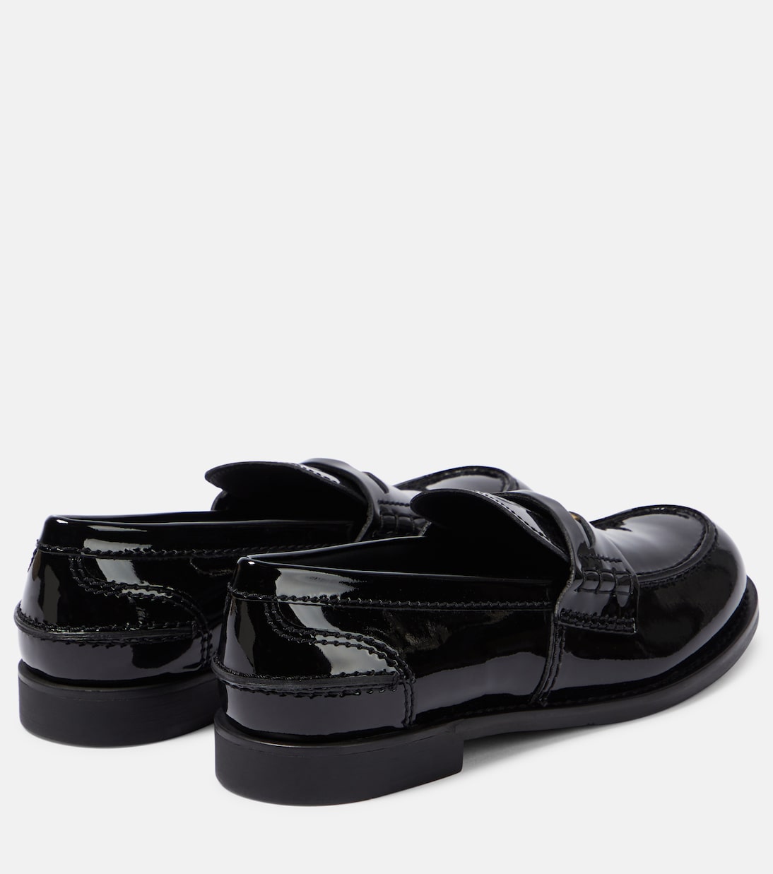 Loafers aus Lackleder | Miu Miu