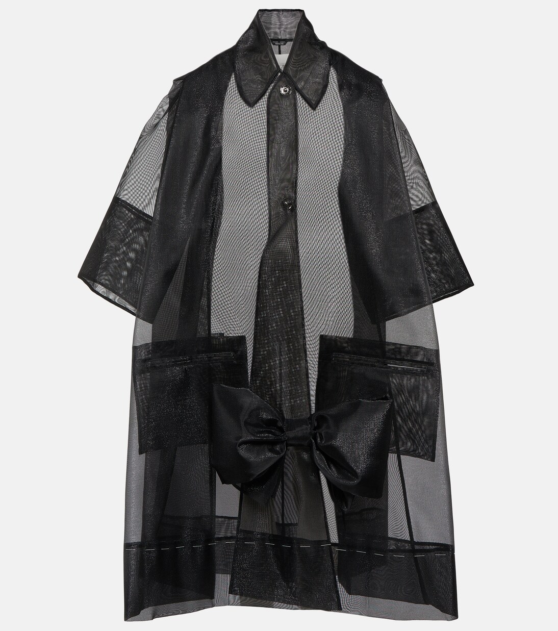 Bow-detail coat | Maison Margiela