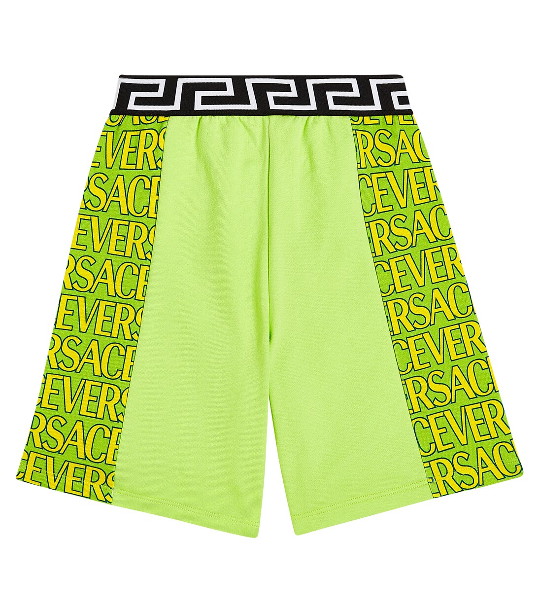 Versace Allover cotton jersey shorts | Versace Kids