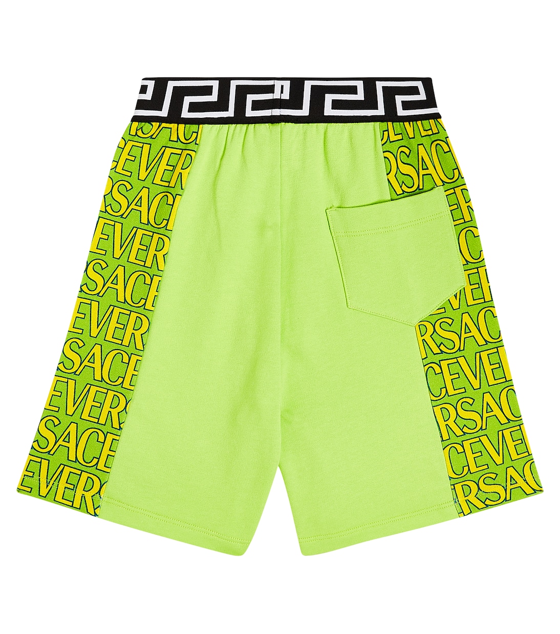 Versace Allover cotton jersey shorts | Versace Kids