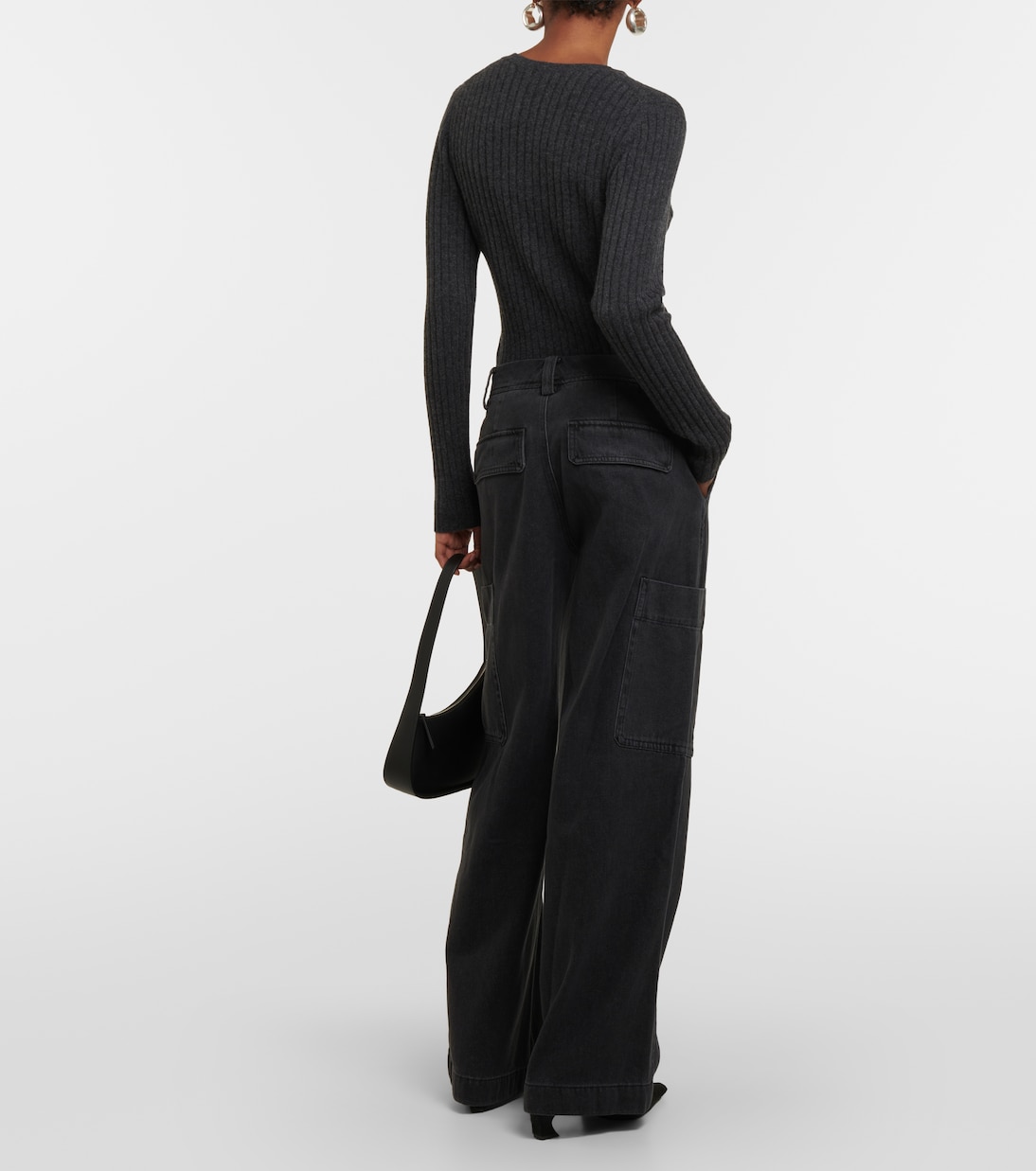 Mid-rise cargo jeans | Vince