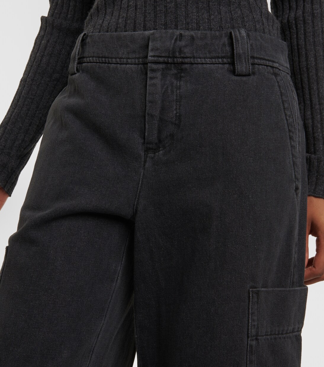 Mid-rise cargo jeans | Vince