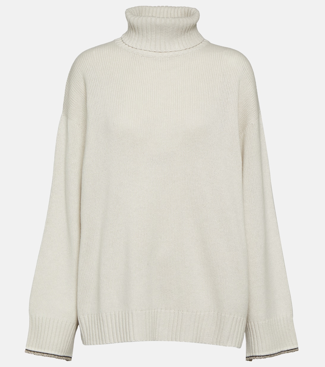 Rollkragenpullover aus Wolle, Kaschmir und Seide | Brunello Cucinelli