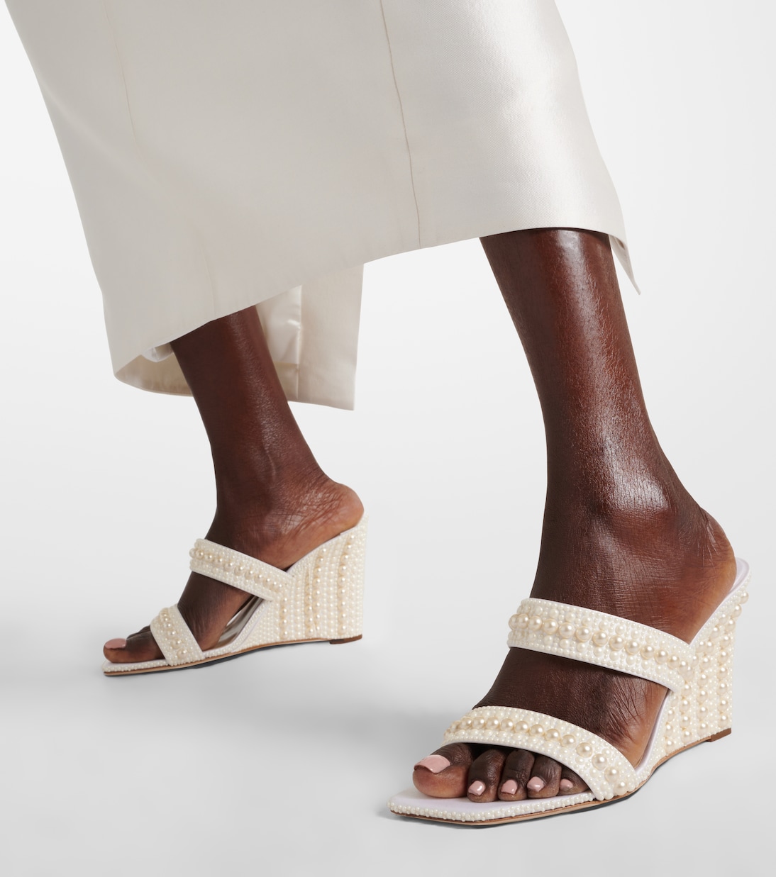 Bridal Verzierte Wedge-Sandalen Sacoria 85 | Jimmy Choo