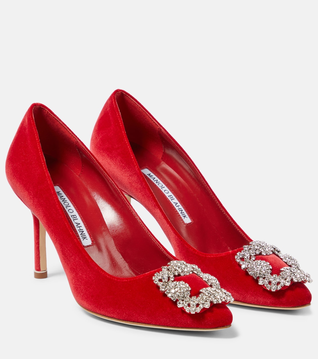 Hangisi velvet pumps | Manolo Blahnik
