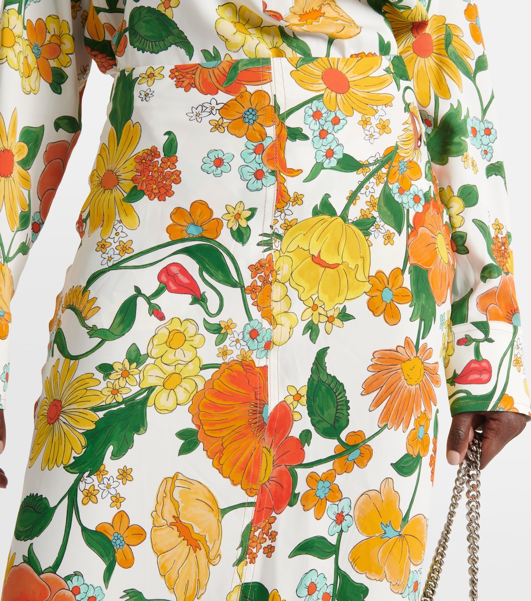 Maxirock aus Cady | Stella McCartney