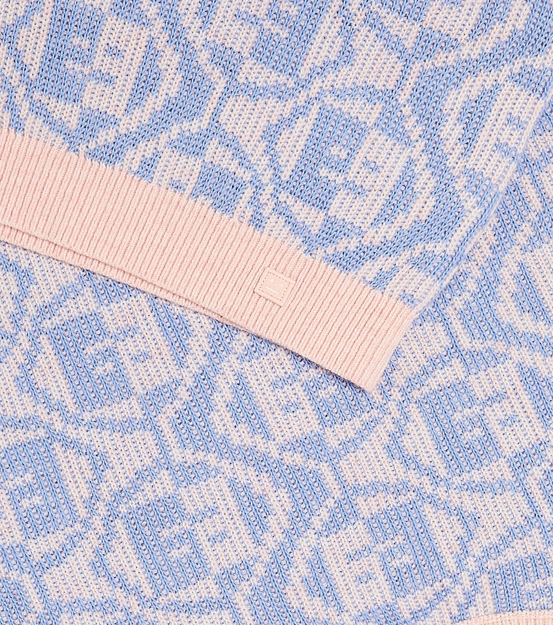 Face wool and cotton sweater  | Acne Studios Kids