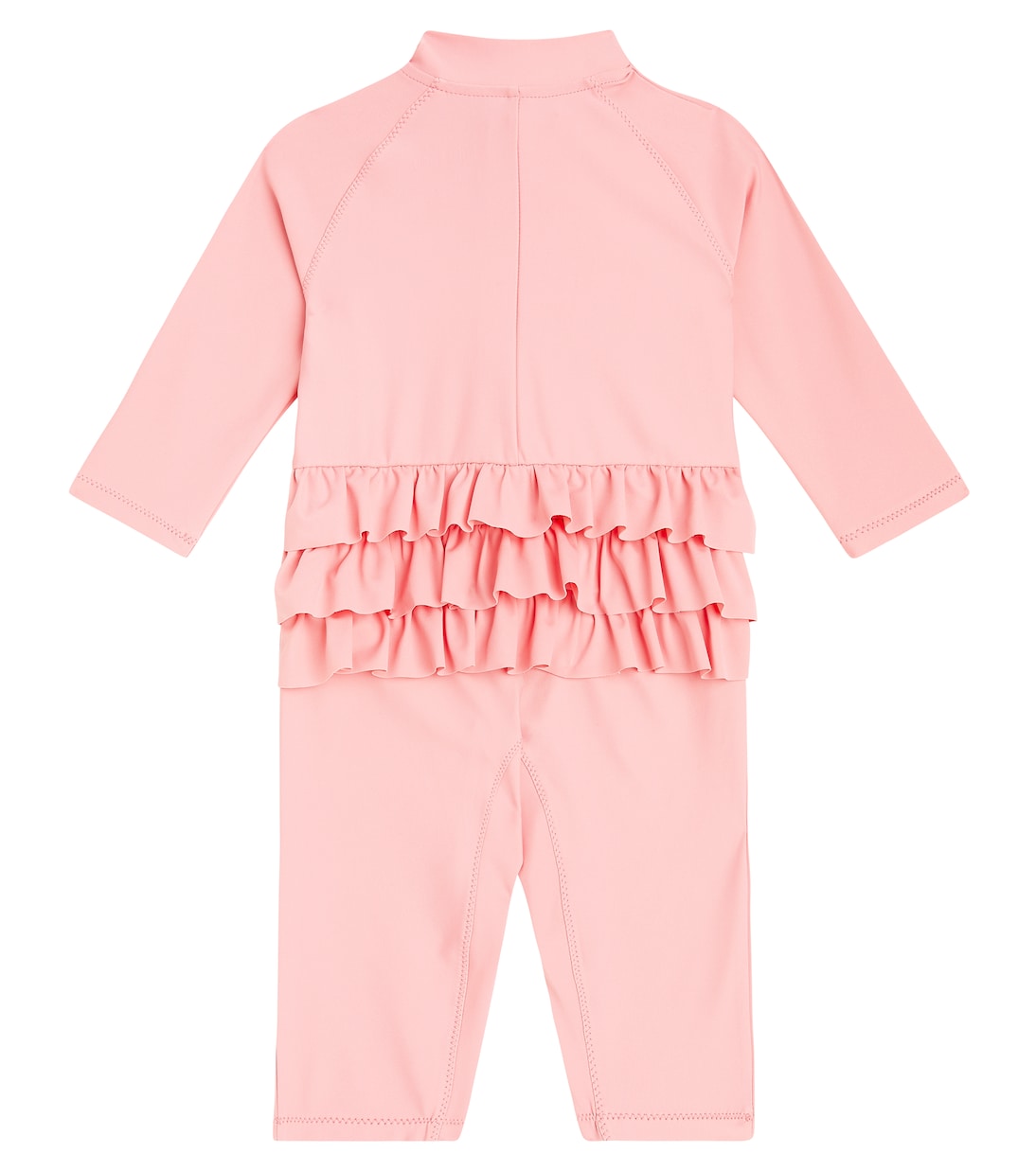Baby Owl ruffled rashguard swimsuit | Mini Rodini